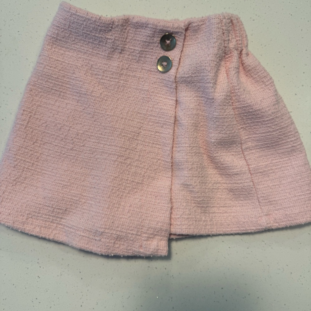 (B16) Pink little girl Zara skirt